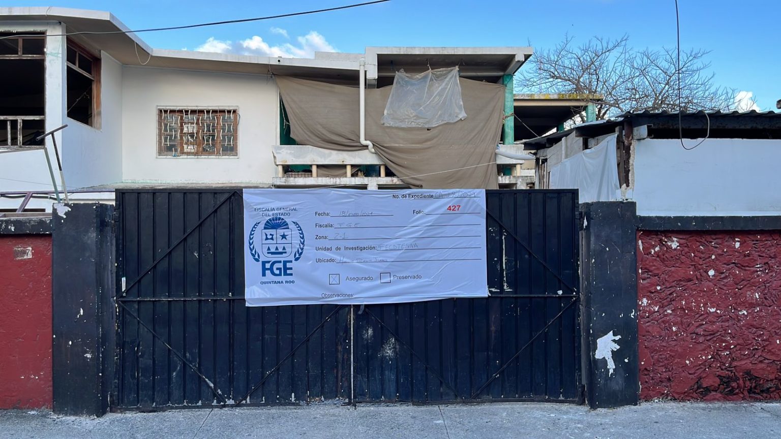 Realizan un nuevo cateo en casa de citas en Cancún