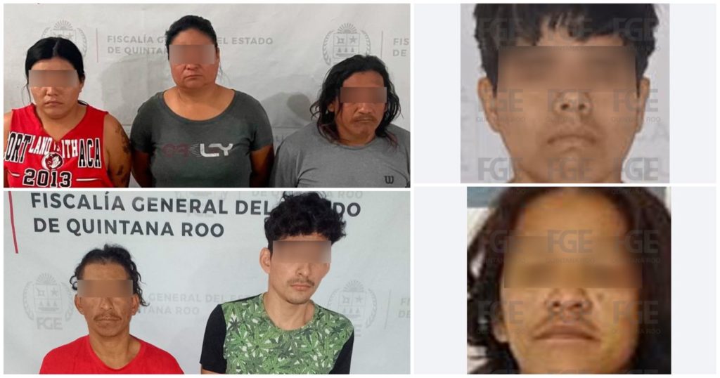 Arrestan tres mujeres y cuatro sujetos por vender droga en Cancún y Solidaridad
