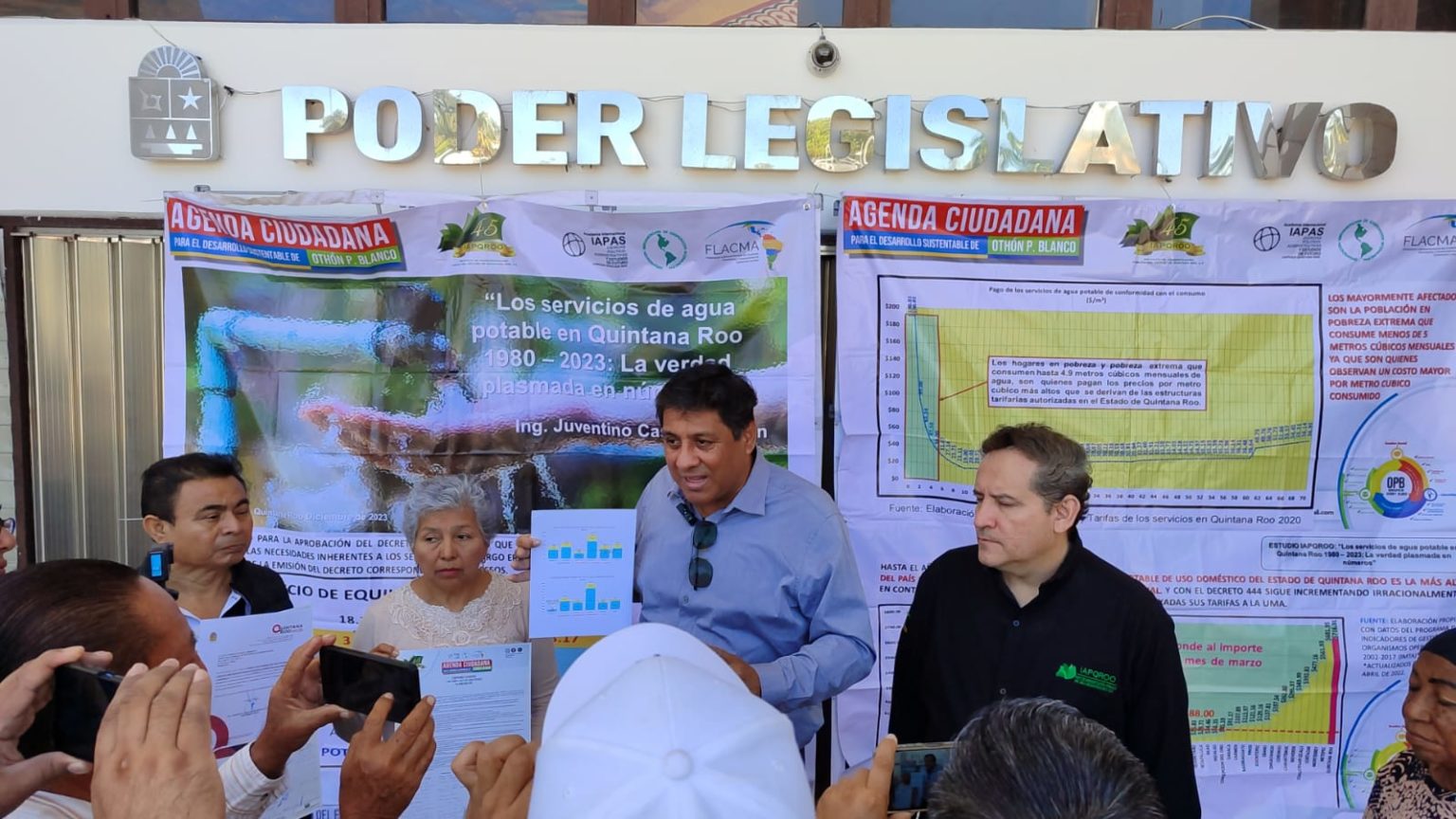 Aboga el Iapqroo por Aguakán, acusa a la CAPA de cobrar tarifas abusivas