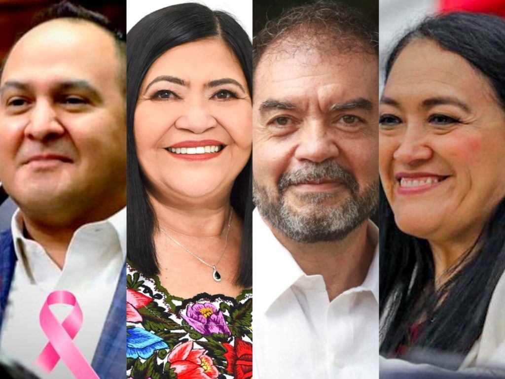 HUMBERTO, MILDRED, JUAN Y ELDA| Morena revela candidaturas a diputados federales en Quintana Roo