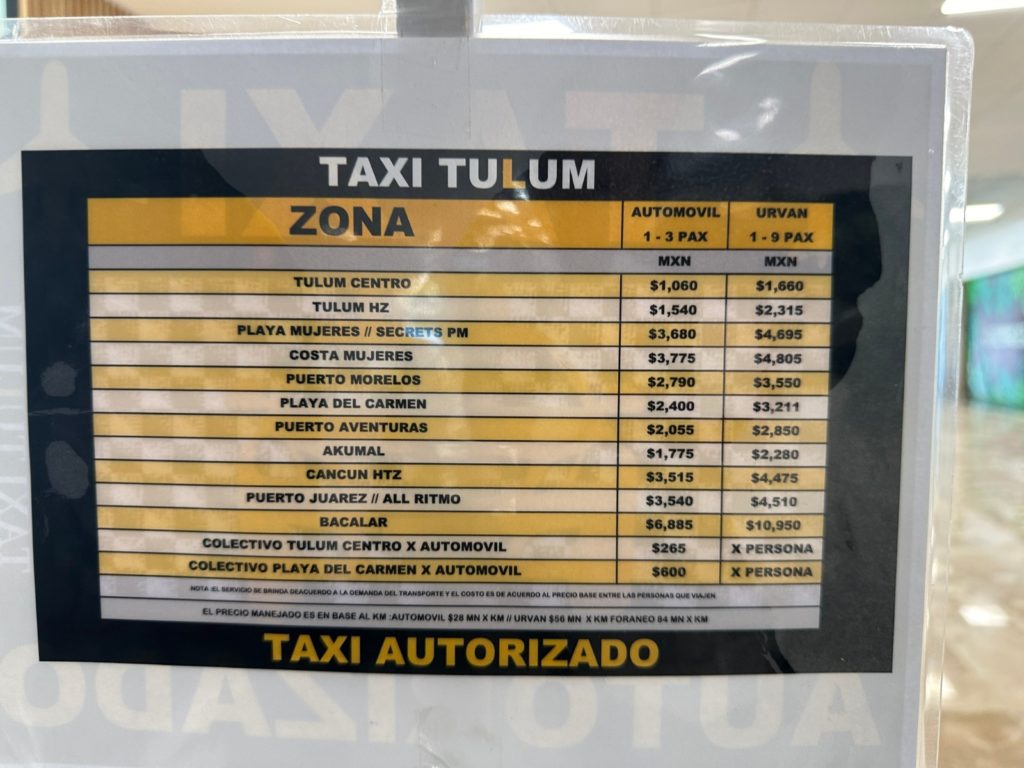 Exageradamente caro el transporte en el aeropuerto de Tulum, acusa David Ortiz Mena