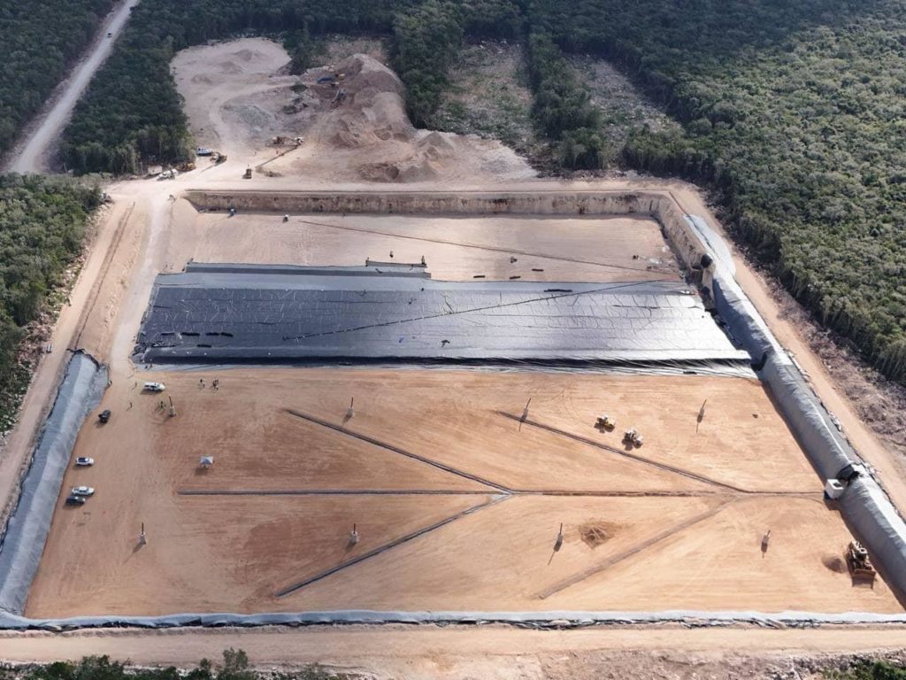 Entra en operación celda emergente en Cancún para el destino final de los residuos