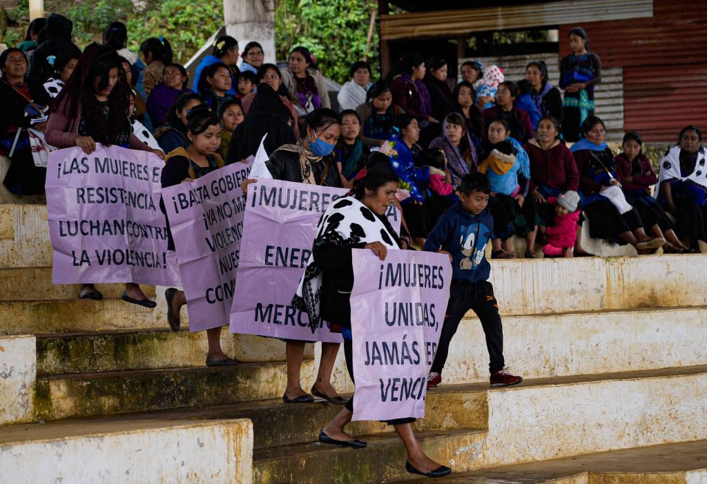 Familia de indígena Ch’ol quemado por un grupo armado en Chiapas exige justicia. Foto de EFE/Archivo