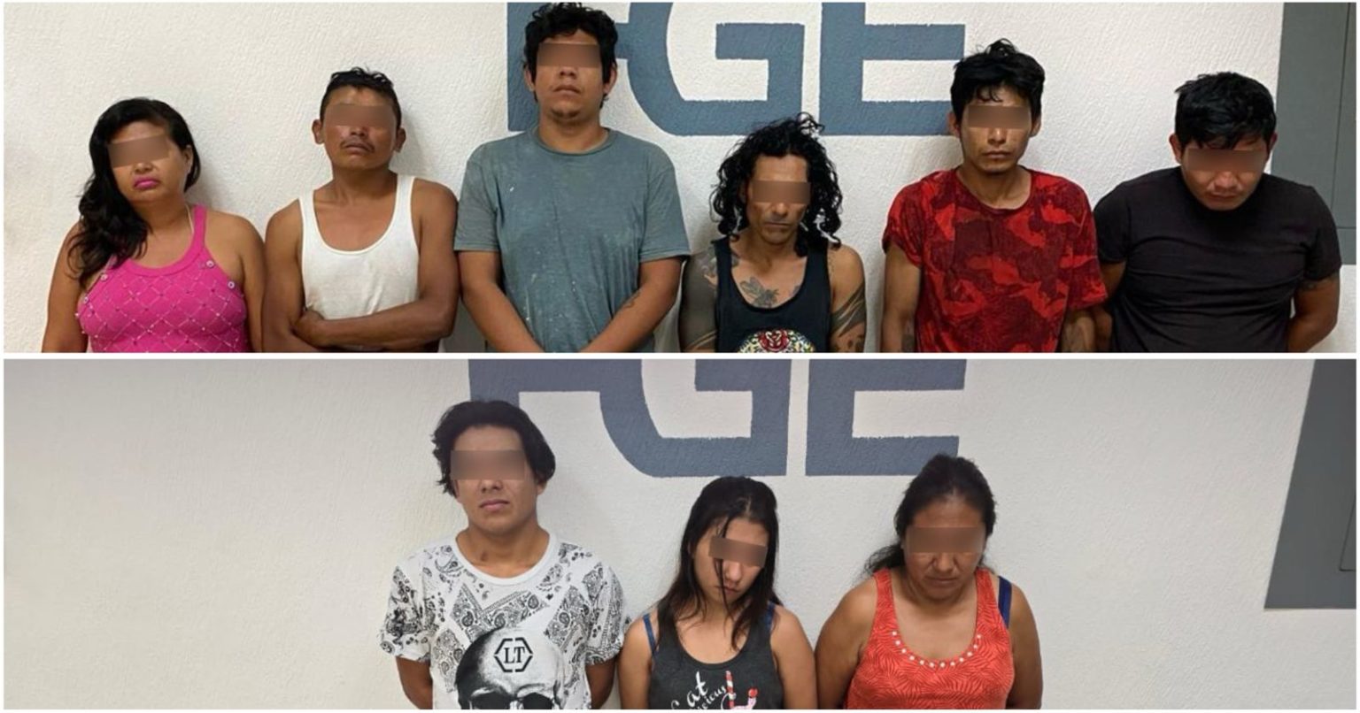 Con las manos en la droga arrestan a nueve personas por narcomenudeo