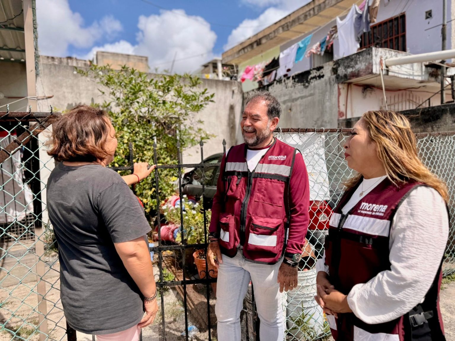 Humberto Aldana se compromete con la lucha contra la violencia de género