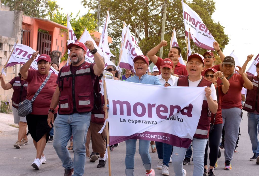 Pide Humberto Aldana votar todo MORENA, para respaldar proyecto de Claudia Sheinbaum