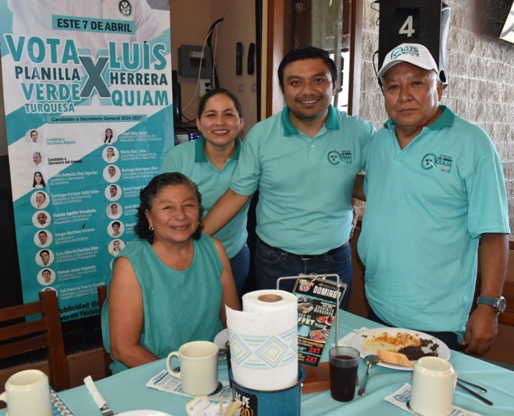 Con socios de Cozumel, Luis Herrera Quiam afirma que seguirán promoviendo el fortalecimiento económico del Sindicato “Lázaro Cárdenas del Río”
