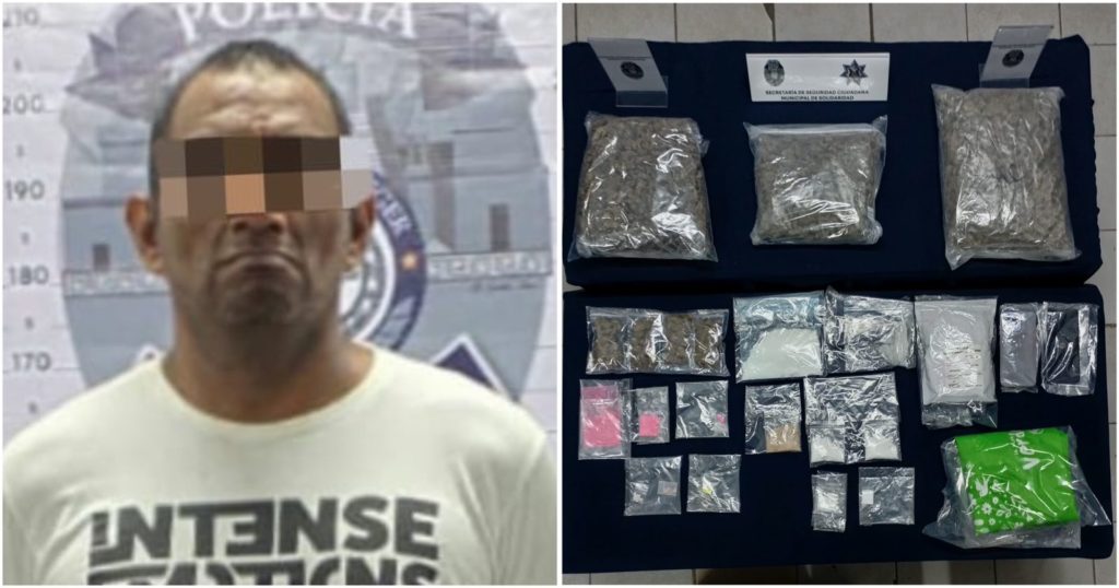 Veracruzano detenido con drogas de todos los “colores y olores”