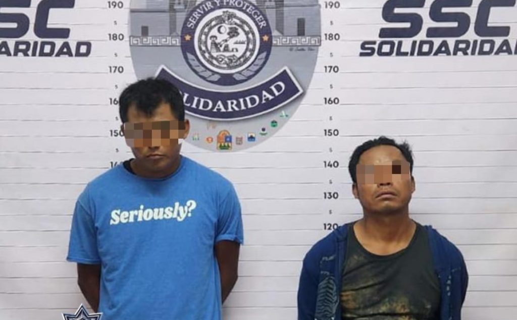 Detienen con 40 dosis de diversas drogas a dos trabajadores de Mayakoba