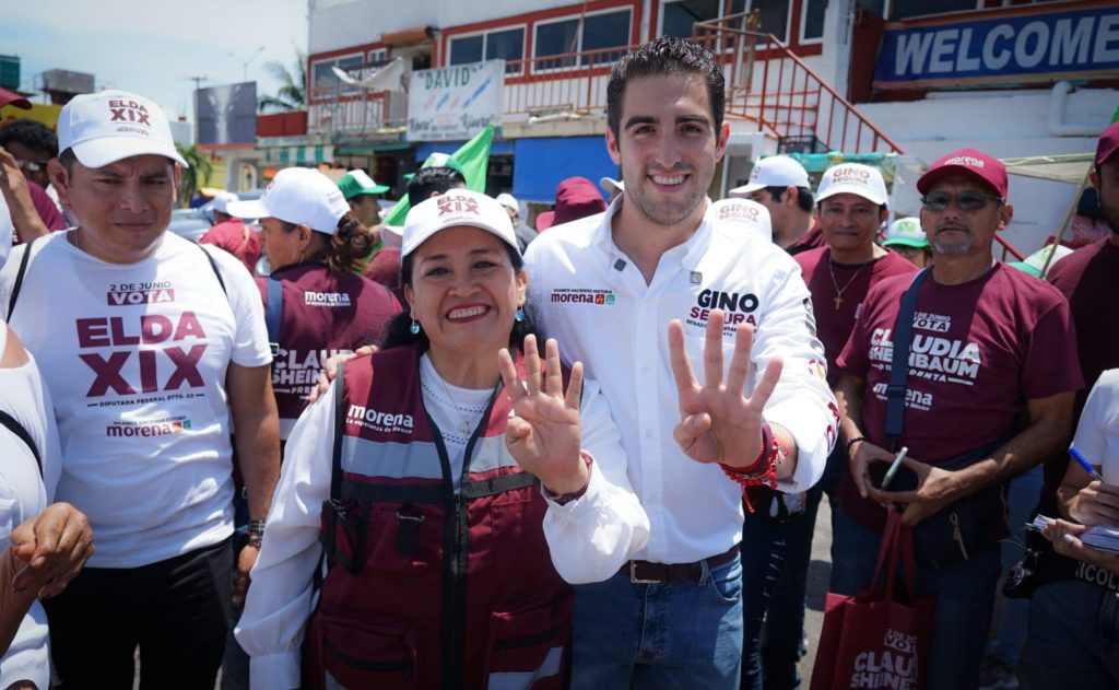 Comerciantes de Chetumal recibe con los brazos abiertos a GINO