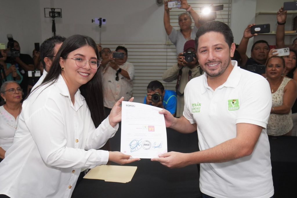Candidatos del PVEM listos para defender y fortalecer la transformación, asegura Renán Sánchez, líder del Verde en Quintana Roo