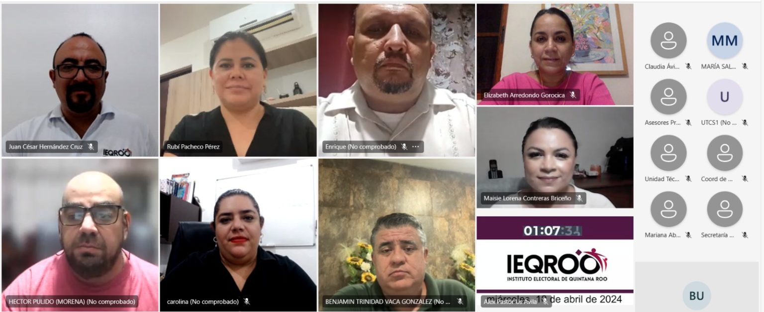 Aplica IEQROO amonestación pública al PRD y MC por no cumplir con las acciones afirmativas