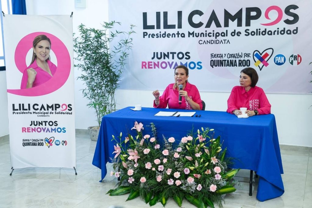 SOLIDARIDAD SE RESPETA: Denuncia Lili Campos a Fiscal de Quintana Roo por Violencia Política de Genero