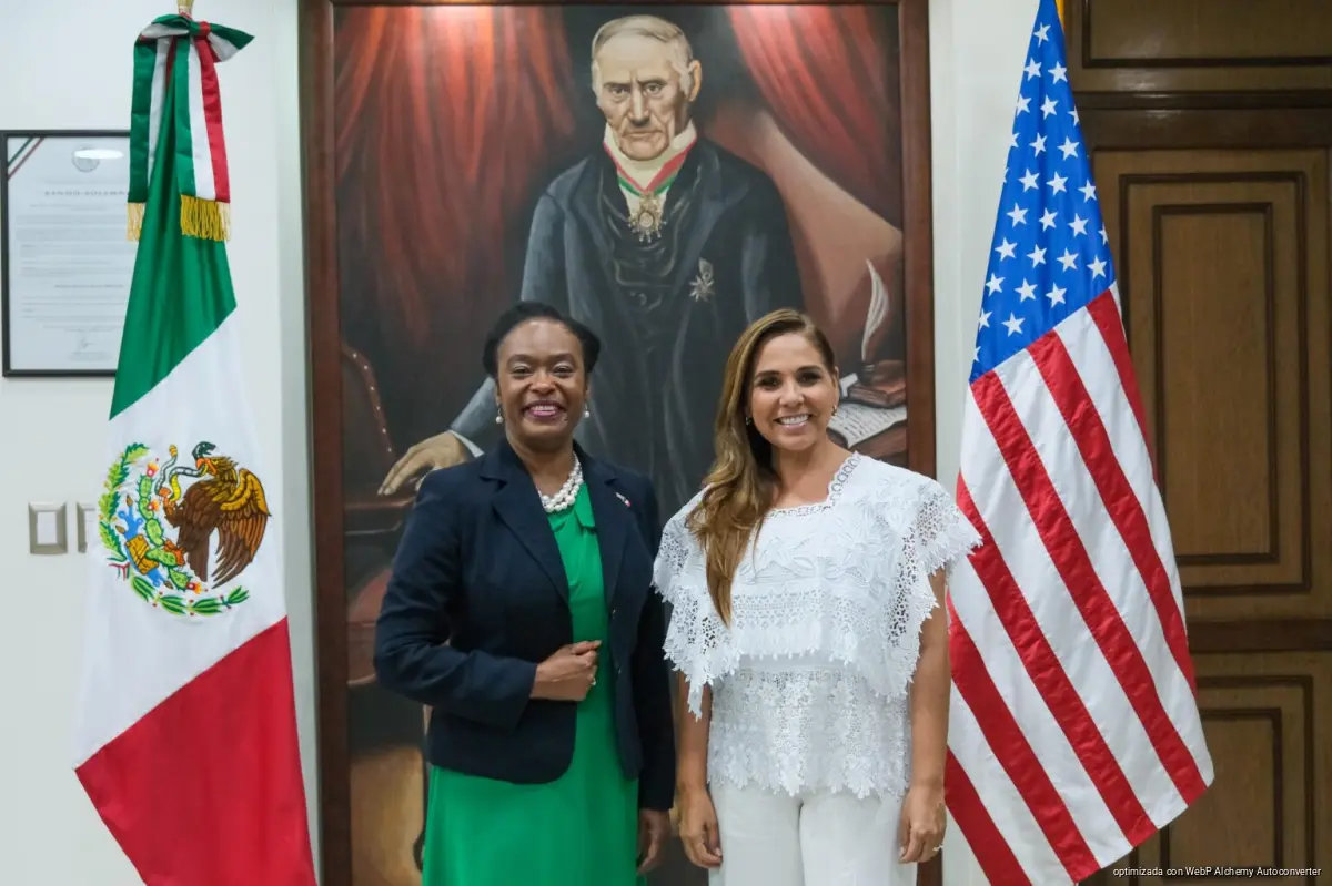 Agradece la Gobernadora de Quintana Roo trabajo a Cónsul General de Estados Unidos