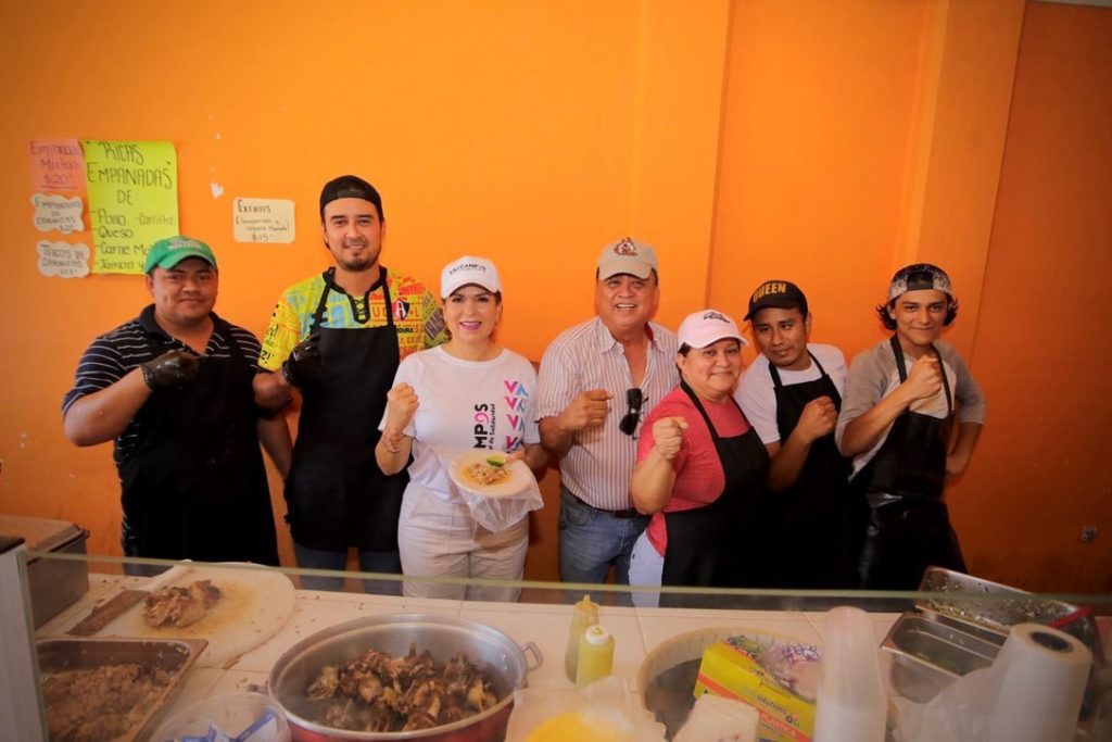 Combate firme a la extorsión en Solidaridad con la renovación: Lili Campos