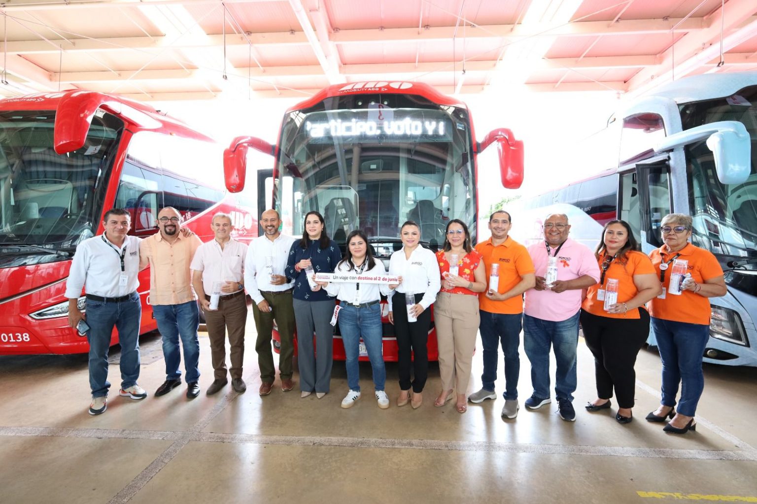 IEQROO y ADO promueven el voto con miras a las elecciones del 2 de junio