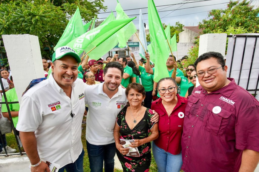 Unidos con el pueblo de Cozumel, defendemos la transformación: Renán Sánchez