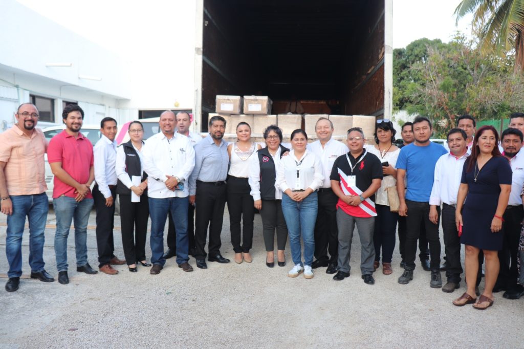 Recibe INE Quintana Roo listado nominal de electores para la jornada del 2 de junio