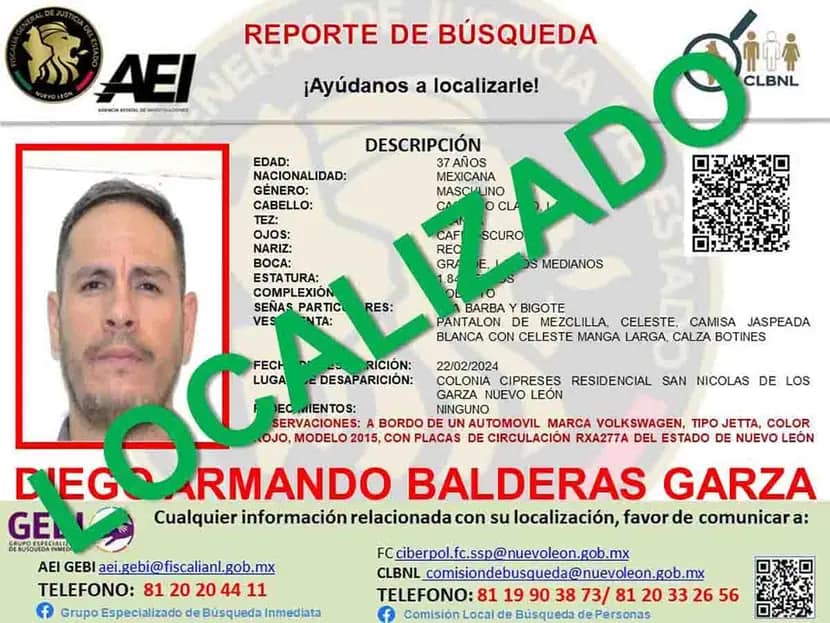 Identifican cuarto cuerpo de los 13 hallados en Pesquería, NL - diego-armando-balderas