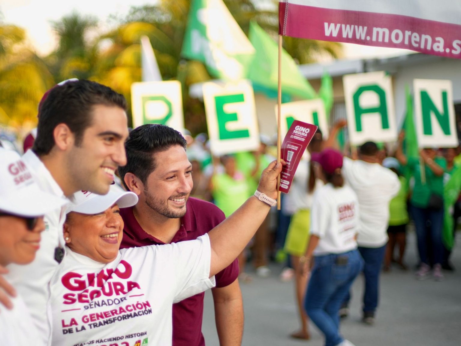 Respalda el pueblo quintanarroense la transformación: Renán Sánchez