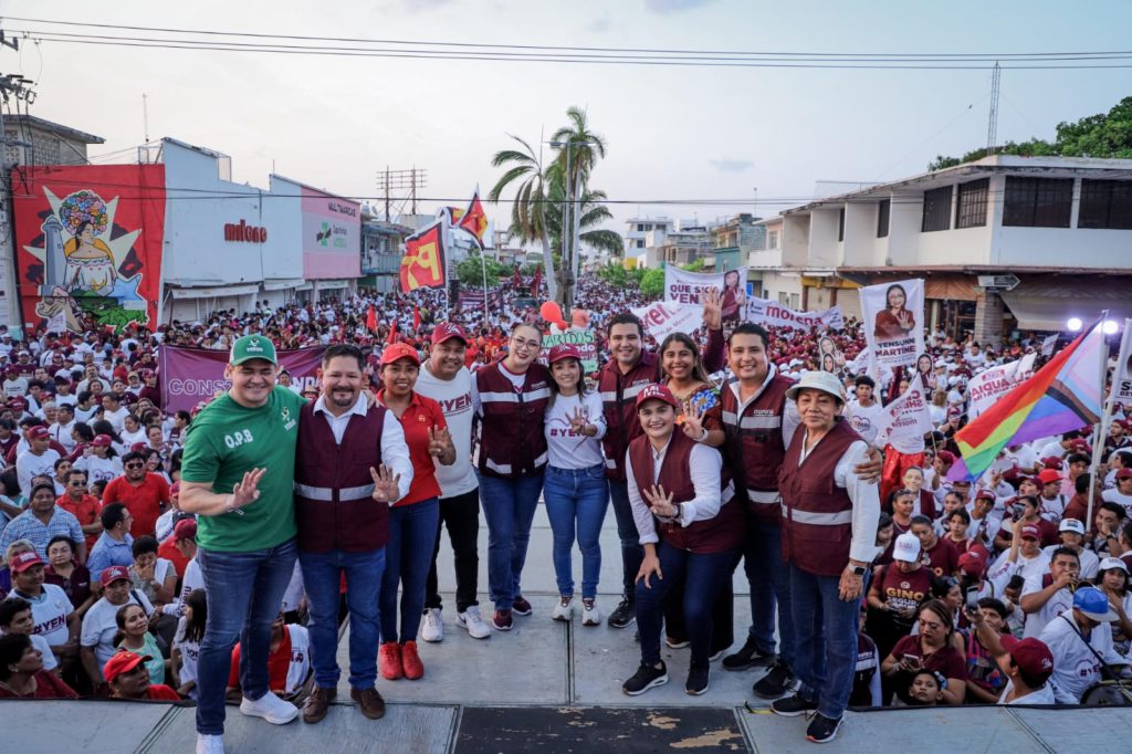 Más de 15 mil personas acompañaron a Yensunni Martínez en histórica caminata por la Transformación y la Esperanza