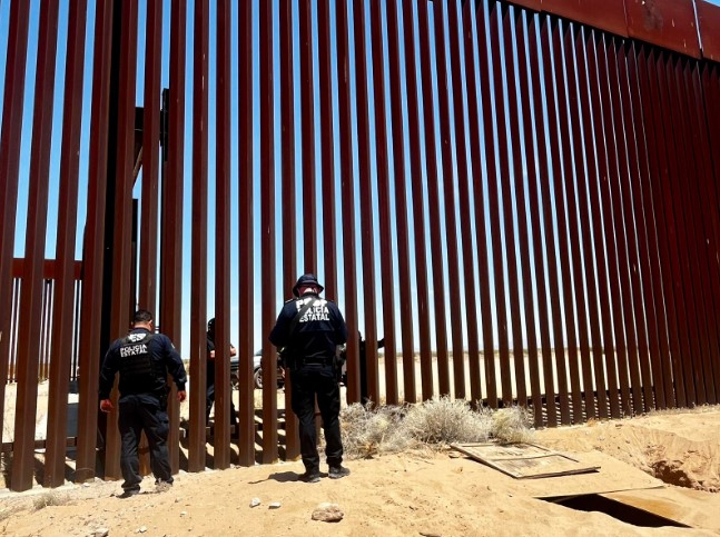 Descubren narcotúnel bajo el muro fronterizo entre México y EE.UU. - fgr-descubre-narcotunel-en-frontera-de-mexico-con-eeuu
