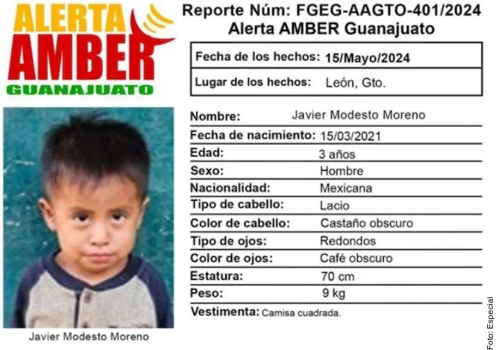 Fiscalía de Guanajuato confirma hallazgo de restos de niño desaparecido hace 12 días - javier-modesto-moreno