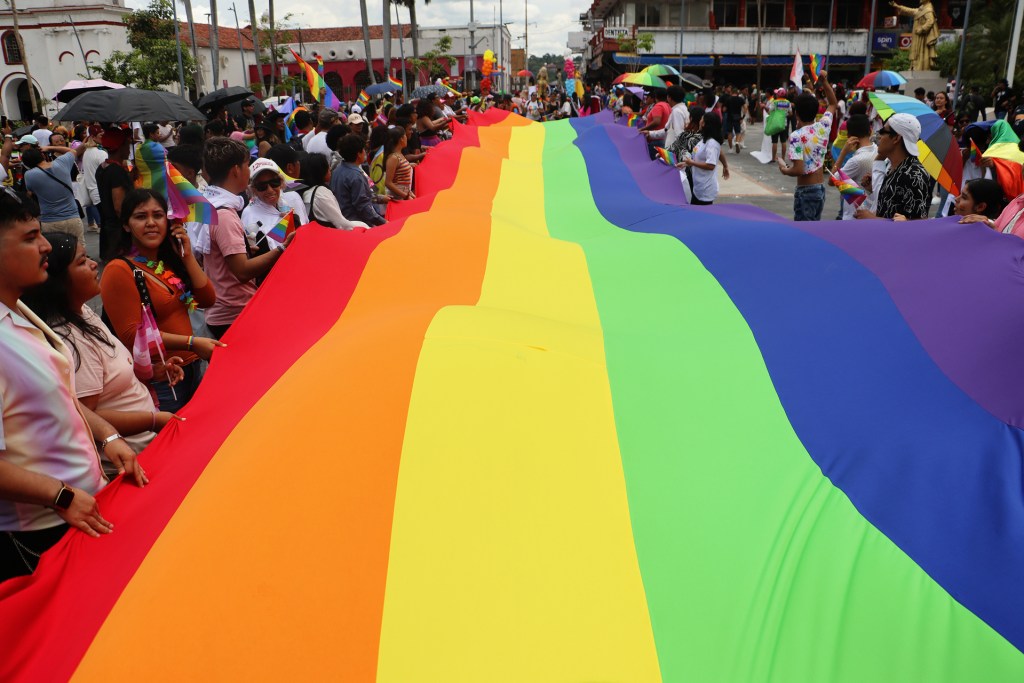 Activistas y migrantes marchan por el orgullo LGBT en Chiapas - activistas-y-migrantes-marchan-por-el-orgullo-lgbt-en-chiapas-2-2-1024x683