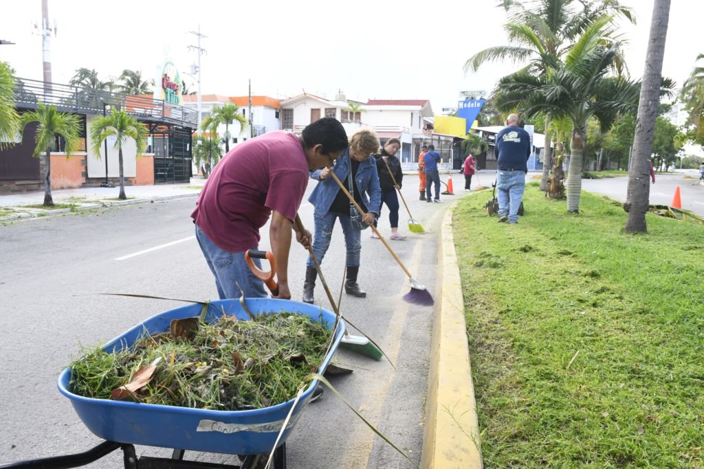 Despliegan operativo por Beryl en Chetumal, refuerzan los servicios públicos