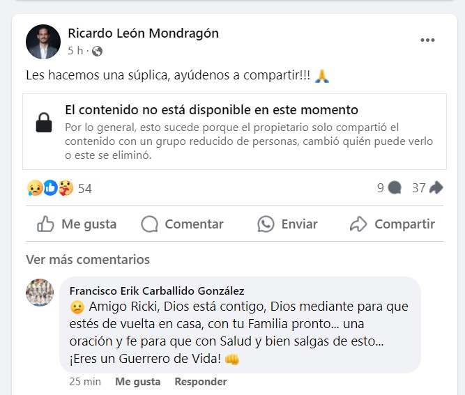 Denuncian el secuestro de dos empresarios en Poza Rica, Veracruz - screenshot-218