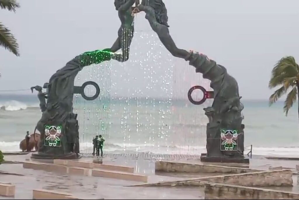 Accesos a playas se mantuvieron cerrados durante el paso del huracán “Helene”