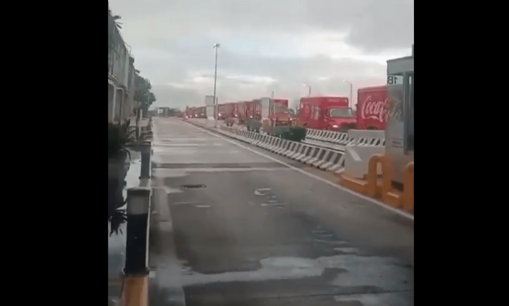 Coca-Cola suspende operaciones por inseguridad en municipios de Morelos. Foto tomada de video