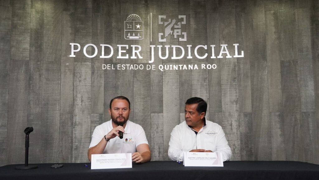 Poder Judicial signa convenio con la Barra de Abogados de la Riviera Maya para impulsar la cultura jurídica