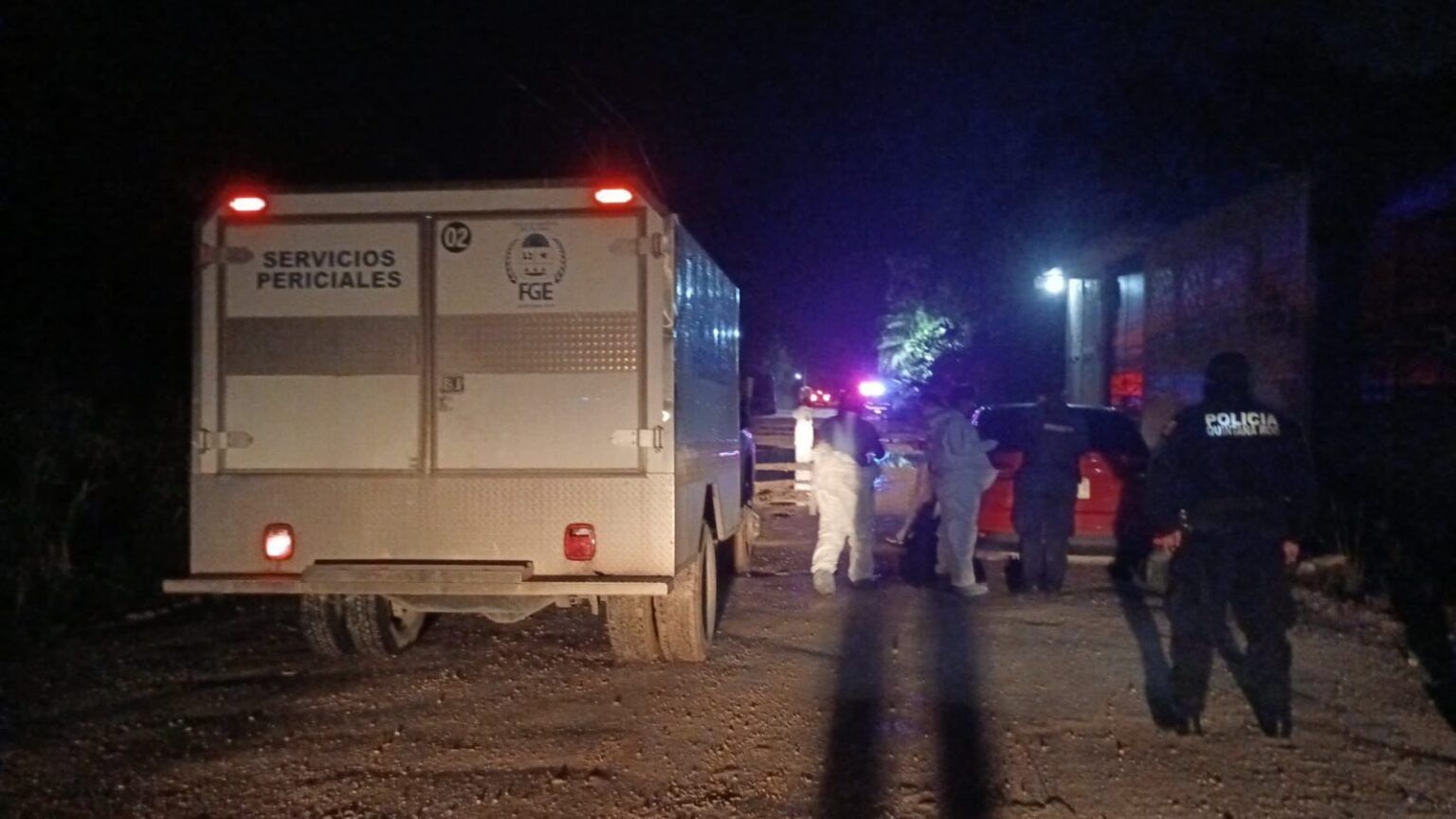 Abandonan una maleta con restos humanos por la carretera de Gas Auto en Cancún