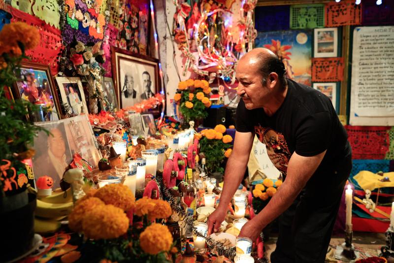 Mixquic, el pueblo donde tradición y turismo se unen por el Día de Muertos - san-andres-mixquic-tlahuac-dia-de-muertos-2-1024x683