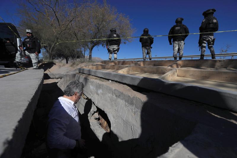 Autoridades estiman que túnel clandestino en frontera México-EEUU tenía dos años operando - tunel-clandestino-ciudad-juarez-migrantes-enero-2025-4-1024x683