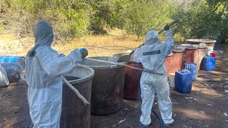 Marina destruye laboratorio clandestino de drogas en Culiacán - destruccion-de-narcolaboratorio-en-culiacan-sinaloa-1024x576