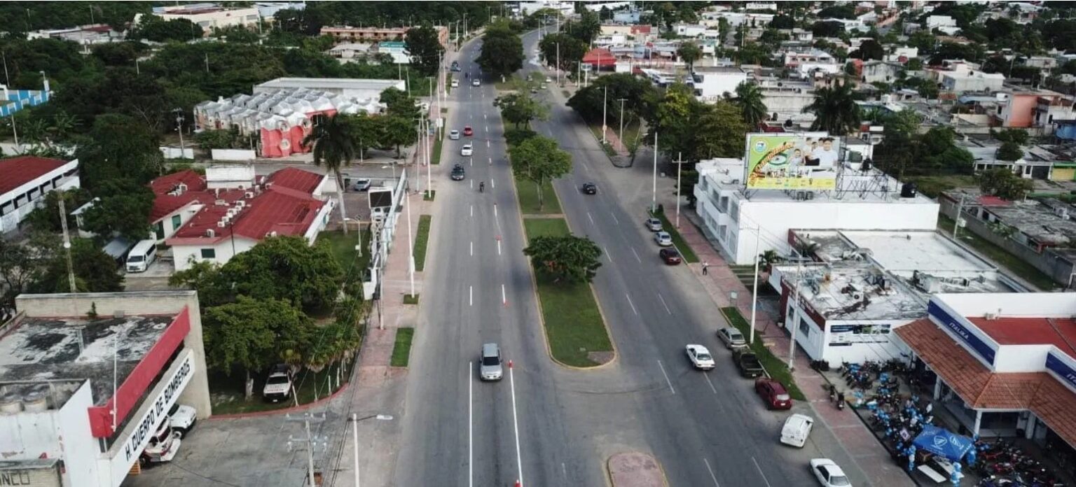 SEOP pretende gestionar pronta remodelación de avenida Insurgentes de Chetumal