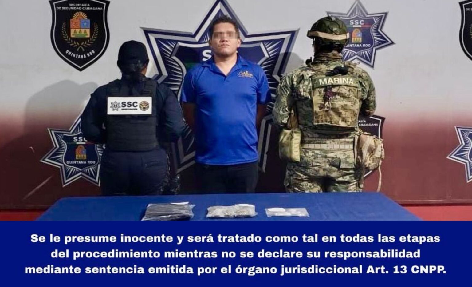 Detienen a Miguel Ángel “N”, presunto implicado en delitos Contra la Salud