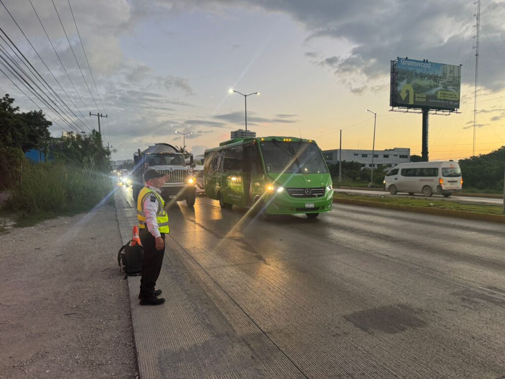 Toma precauciones, estos son los cierres viales en Cancún