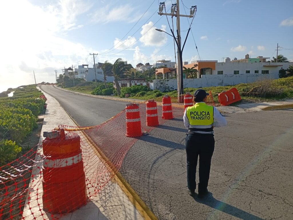 Cierran acceso a Punta Sur tras derrumbe en acantilado de Isla Mujeres