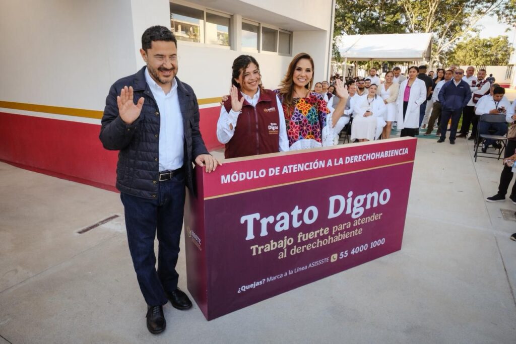 Con respaldo federal, Mara Lezama pone en operación nueva Unidad de Medicina Familiar del ISSSTE en Playa del Carmen