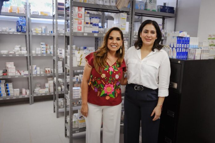 Mara Lezama y Estefanía Mercado recorren nueva Unidad de Medicina Familiar del ISSSTE en Playa del Carmen