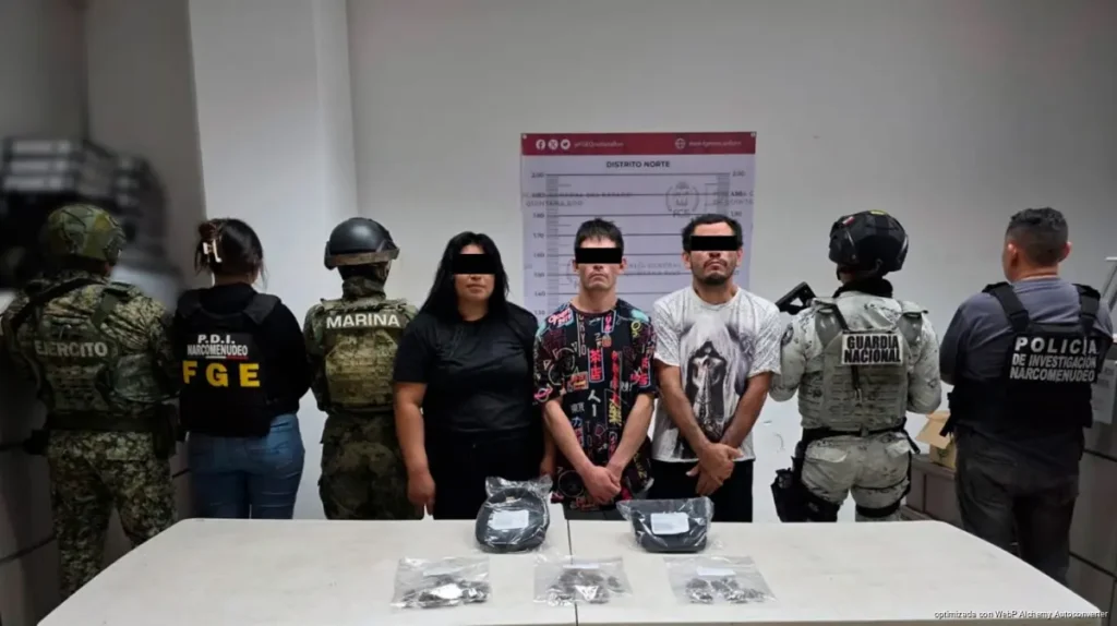 Realiza FGE siete cateos en Chetumal y Cancún; detienen a siete personas por narcomenudeo