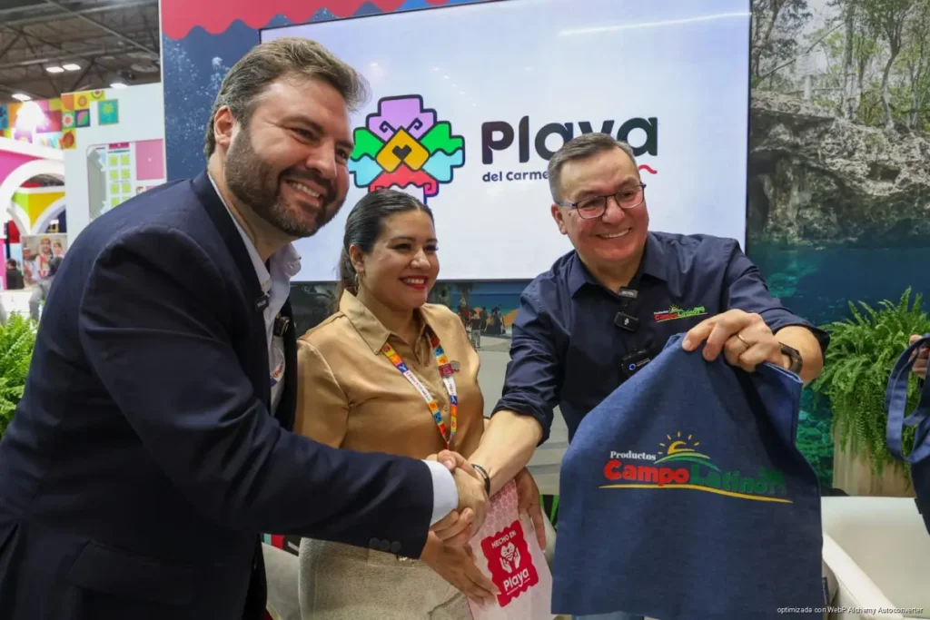 Gobierno de Estefanía Mercado y Campo Latino firman histórico acuerdo en FITUR 2026; productos de “Hecho en Playa” podrán llegar a Europa
