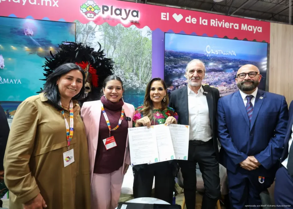 Estefanía Mercado fortalece la proyección internacional de Playa del Carmen en FITUR 2026 con alianzas estratégicas para un turismo más incluyente y con mayor derrama económica