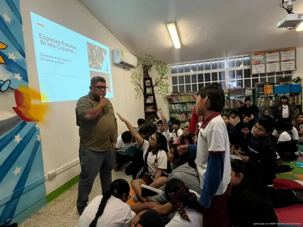 Educación ambiental fortalece la conciencia ecológica en Cozumel