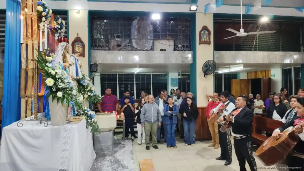 Inician festejos en honor a la Virgen de la Candelaria en Chetumal con las tradicionales mañanitas