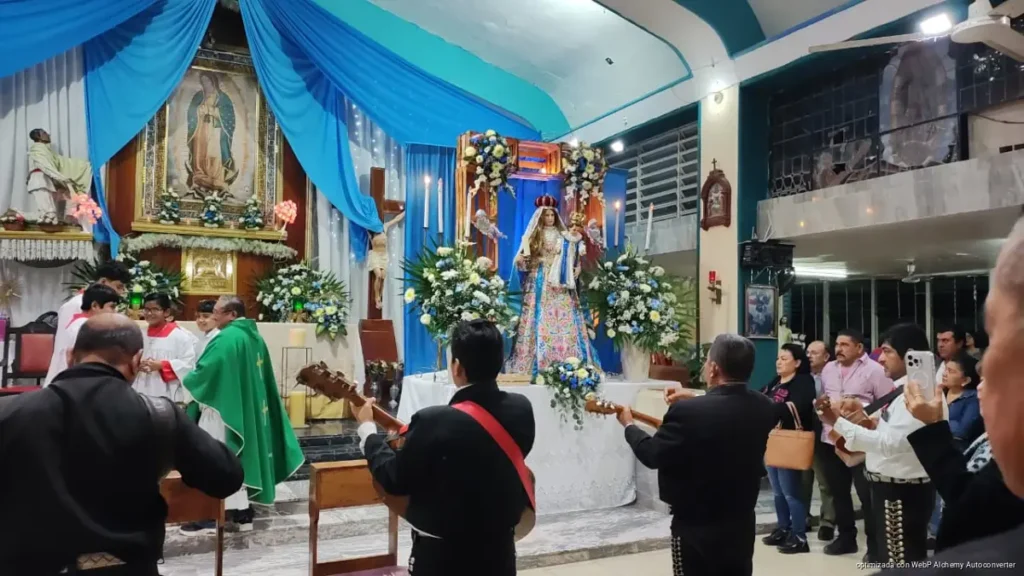 Inician festejos en honor a la Virgen de la Candelaria en Chetumal con las tradicionales mañanitas