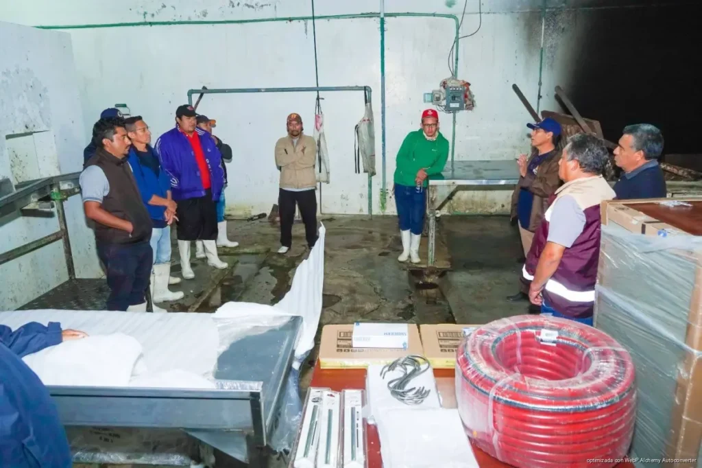 Renuevan equipo del rastro municipal para mejorar calidad e inocuidad de la carne
